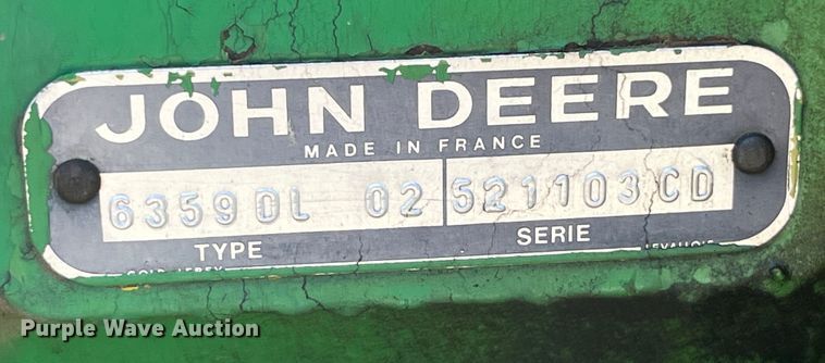 image for item EK8771 1982 John Deere 3140 MFWD tractor