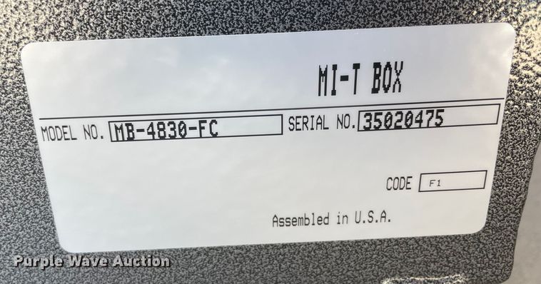 image for item GP9642 2024 John Deere  MB-4830-FC DEF system