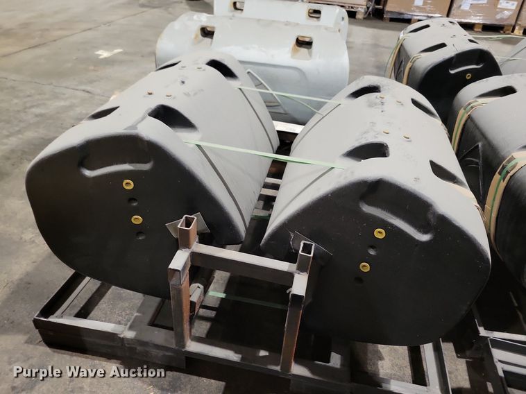 image for item KA9947 (8) AGCO front weights