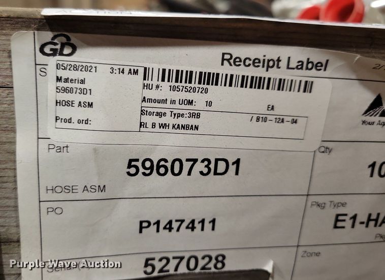 image for item KA9954 AGCO hose assembly