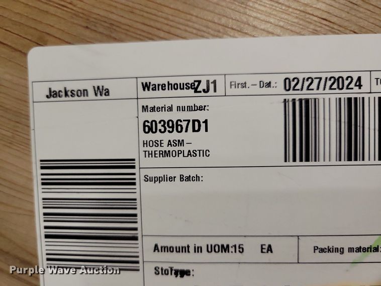 image for item KA9955 Parker hydraulic hose assemblies