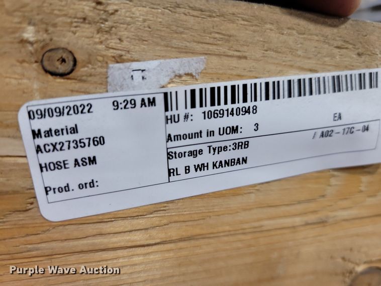 image for item KA9955 Parker hydraulic hose assemblies