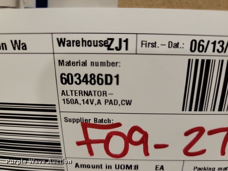 image for item KA9969 Mahle alternators