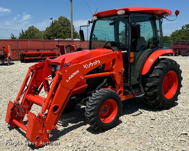 image for item NL9998 2021 Kubota  L6060D MFWD tractor 