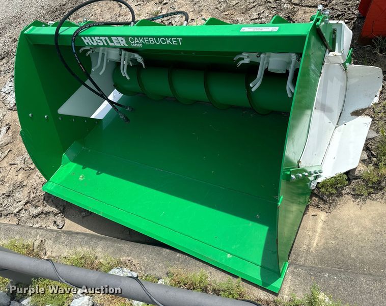 image for item NQ9635 Hustler 180 skid steer auger bucket