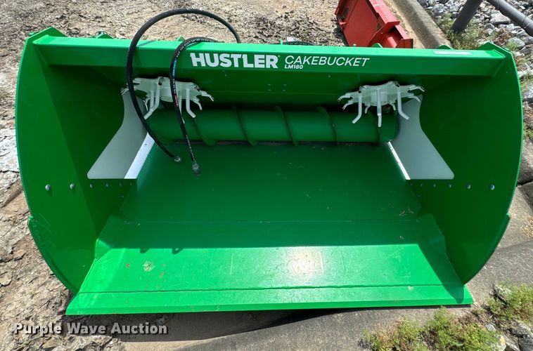 image for item NQ9635 Hustler 180 skid steer auger bucket