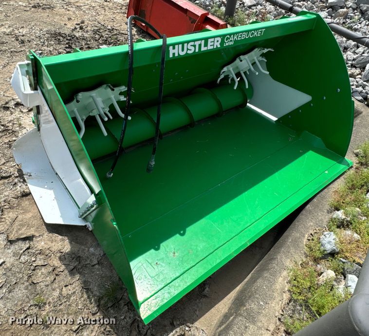 image for item NQ9635 Hustler 180 skid steer auger bucket