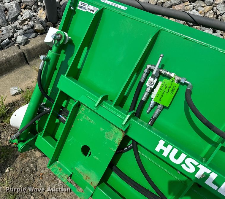image for item NQ9635 Hustler 180 skid steer auger bucket
