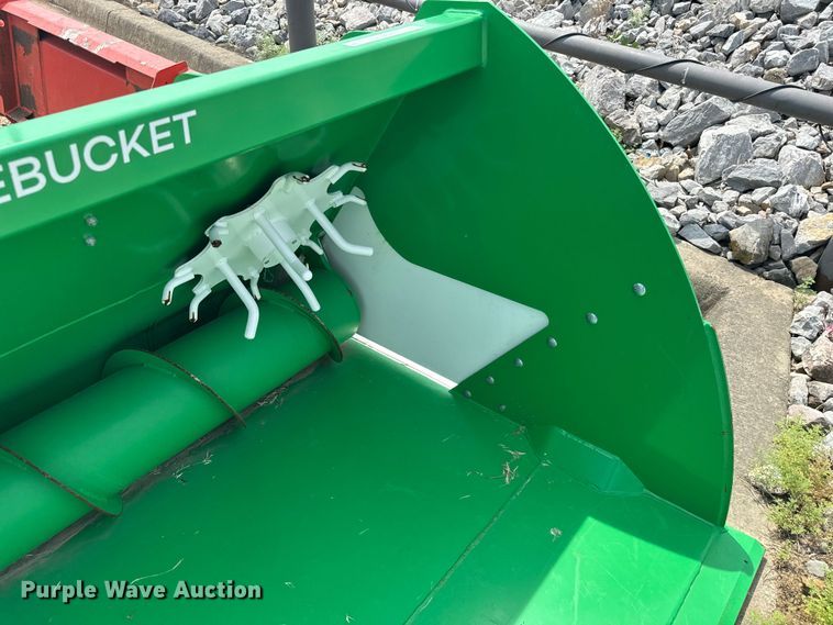 image for item NQ9635 Hustler 180 skid steer auger bucket