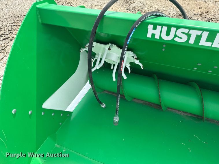 image for item NQ9635 Hustler 180 skid steer auger bucket