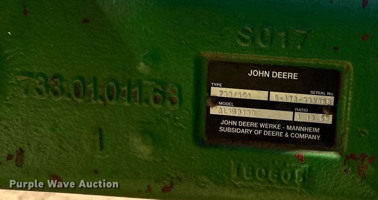image for item NR9819 2004 John Deere 6420 MFWD tractor