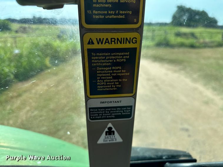 image for item NR9819 2004 John Deere 6420 MFWD tractor