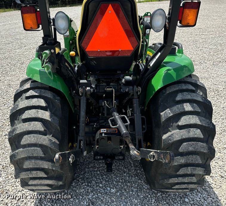 image for item OF9700 2013 John Deere 3520 MFWD tractor