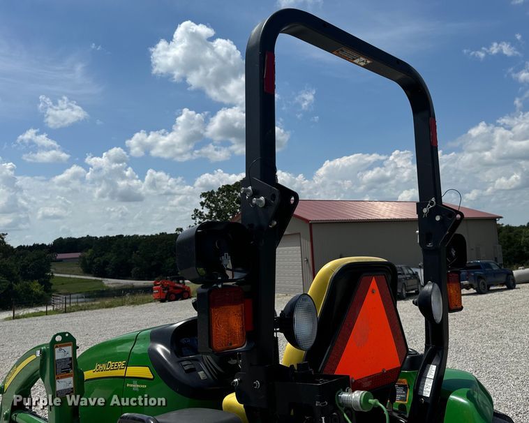 image for item OF9700 2013 John Deere 3520 MFWD tractor