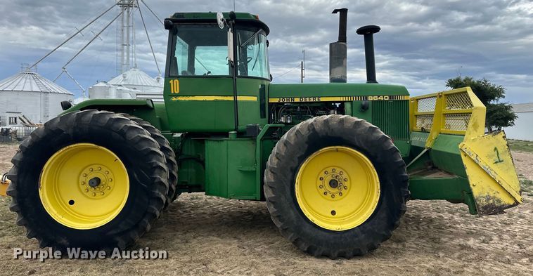 image for item OL9671 1980 John Deere 8640 4WD tractor