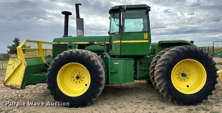 image for item OL9671 1980 John Deere 8640 4WD tractor