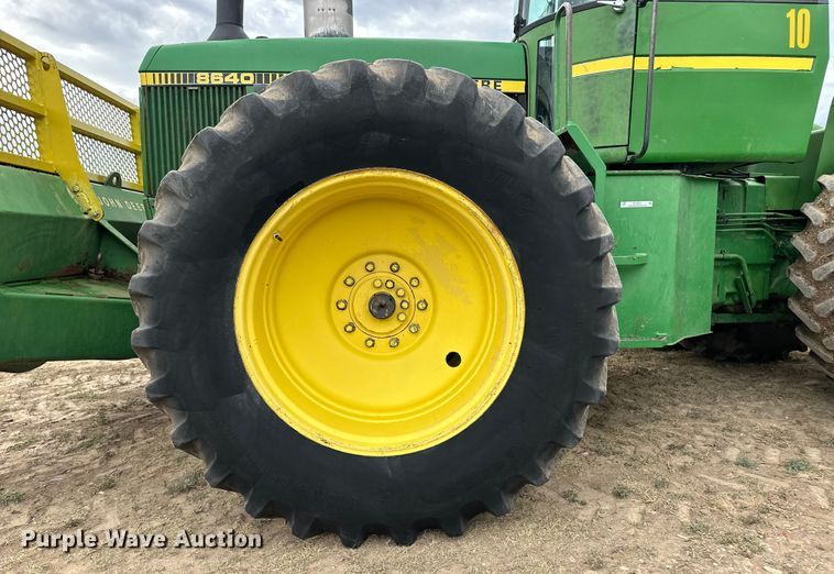 image for item OL9671 1980 John Deere 8640 4WD tractor