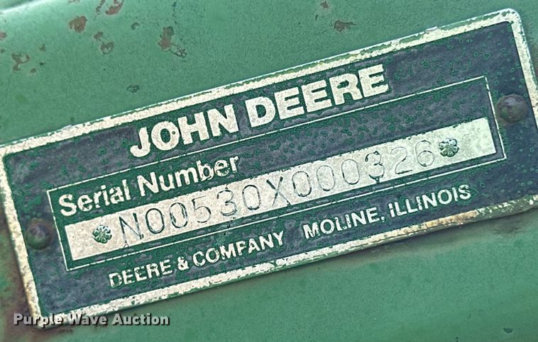 image for item OL9732 John Deere 530 implement dolly