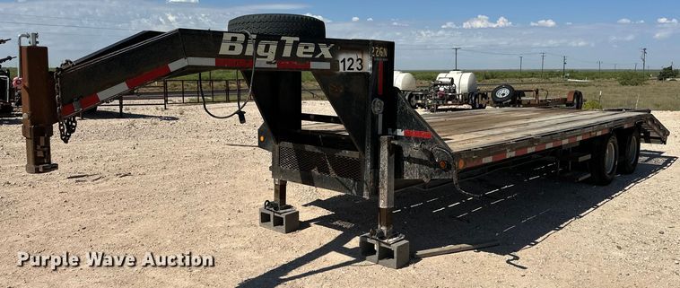 image for item DG4439 2007 Big Tex equipment trailer