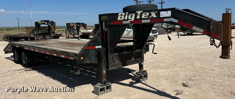 image for item DG4439 2007 Big Tex equipment trailer