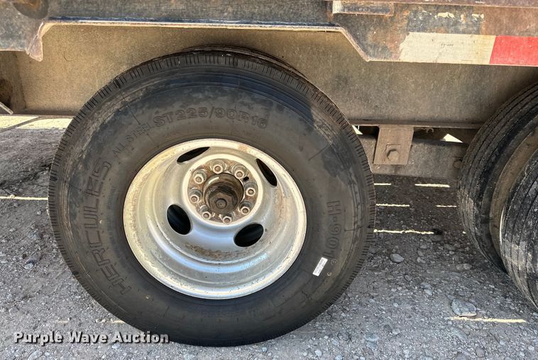 image for item DG4439 2007 Big Tex equipment trailer