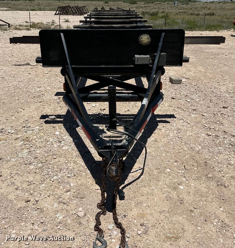 image for item DG4444 2006 Shop built pipe trailer