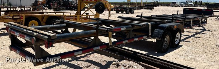 image for item DG4444 2006 Shop built pipe trailer