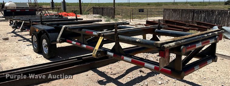 image for item DG4444 2006 Shop built pipe trailer