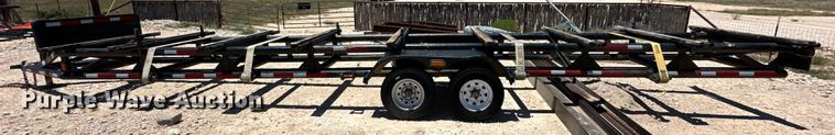 image for item DG4444 2006 Shop built pipe trailer