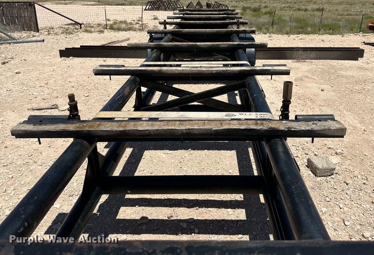 image for item DG4444 2006 Shop built pipe trailer