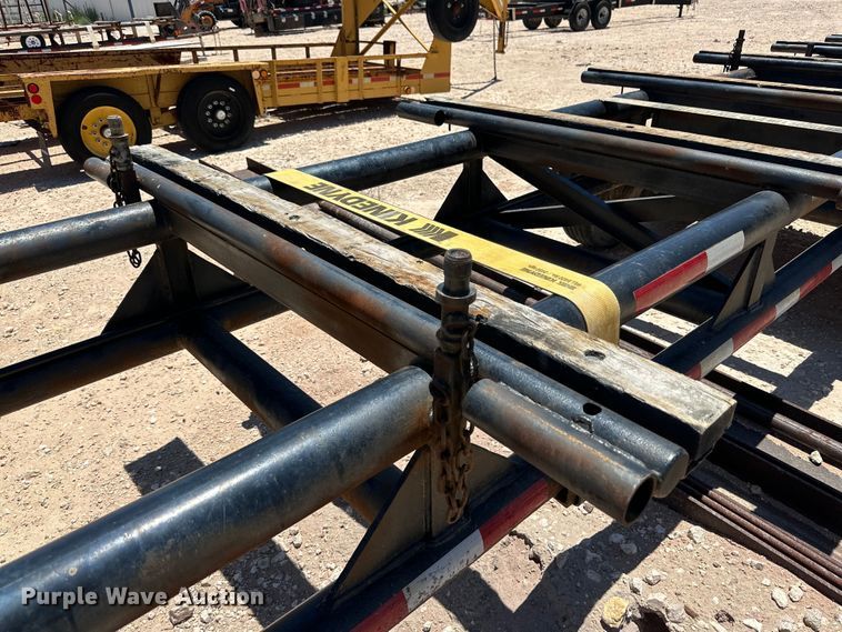 image for item DG4444 2006 Shop built pipe trailer