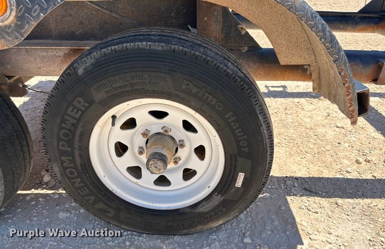 image for item DG4444 2006 Shop built pipe trailer