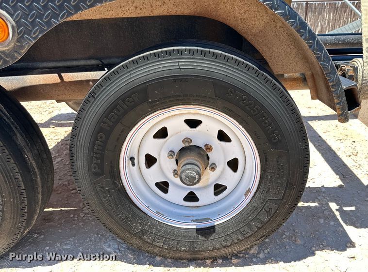 image for item DG4444 2006 Shop built pipe trailer