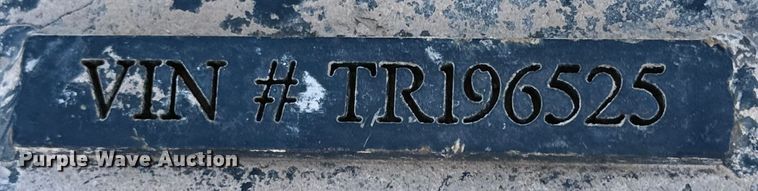 image for item DG4444 2006 Shop built pipe trailer