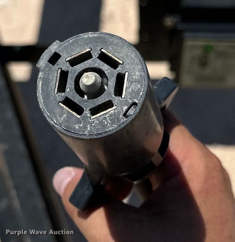 image for item DG4445 2016 Shop built pipe trailer