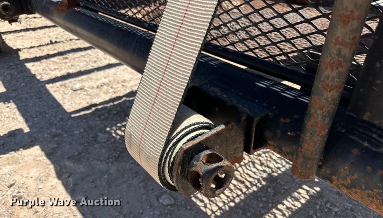 image for item DG4445 2016 Shop built pipe trailer