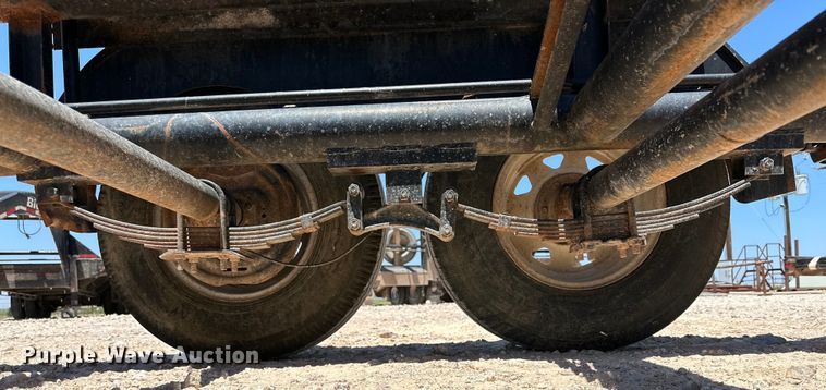 image for item DG4445 2016 Shop built pipe trailer