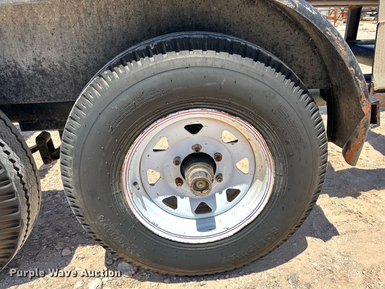 image for item DG4445 2016 Shop built pipe trailer