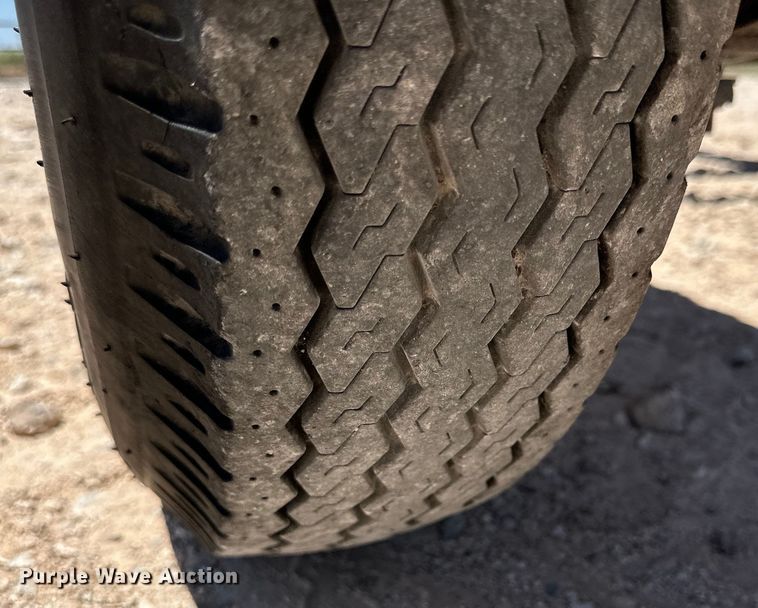 image for item DG4445 2016 Shop built pipe trailer