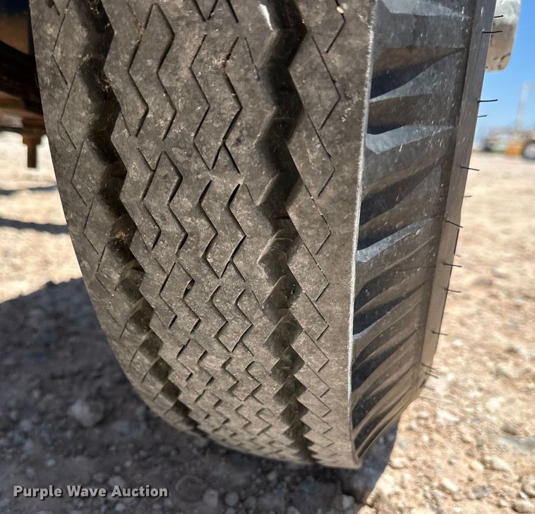 image for item DG4445 2016 Shop built pipe trailer