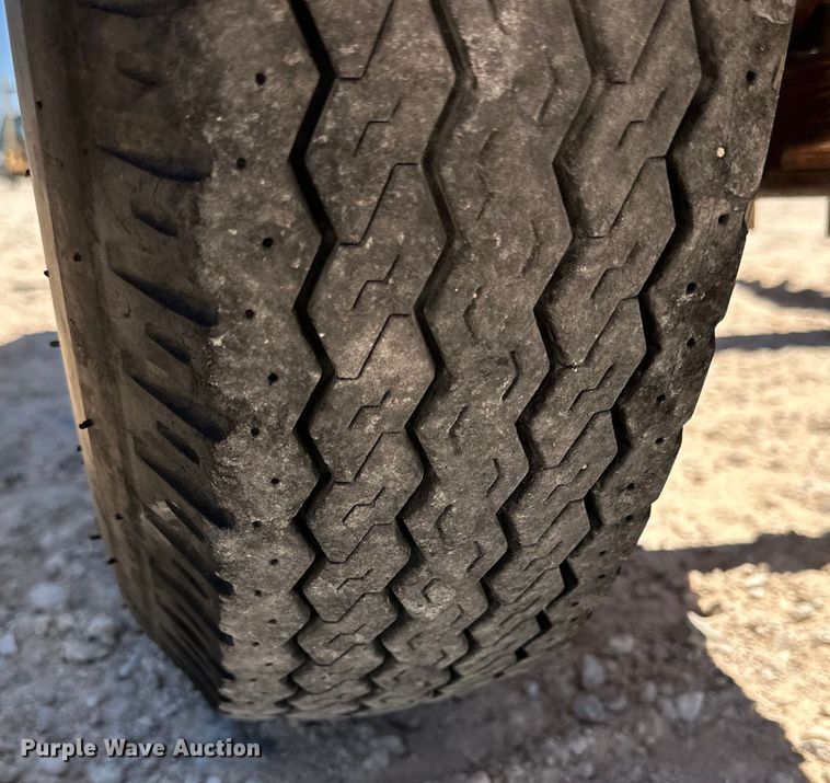 image for item DG4445 2016 Shop built pipe trailer