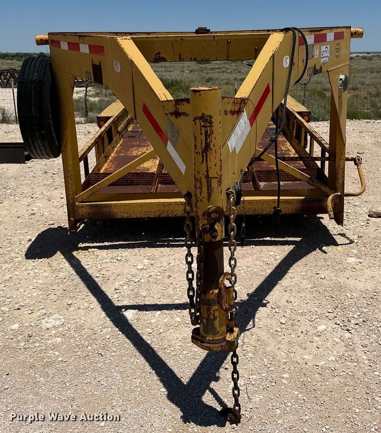 image for item DG4446 2009 Belshe BF9T equipment trailer