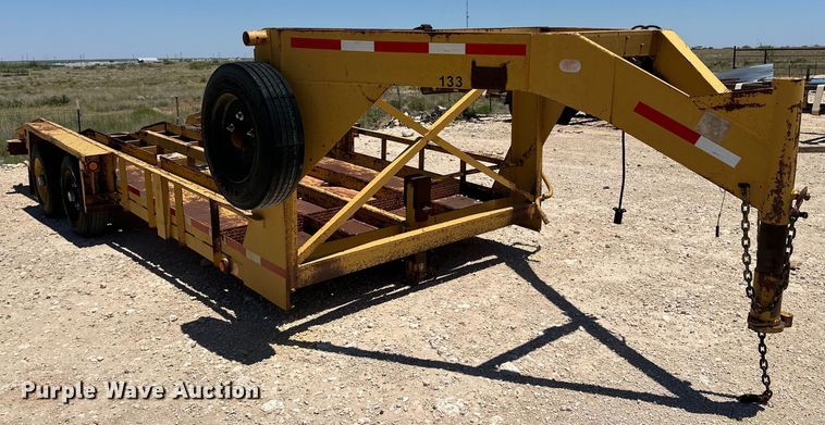 image for item DG4446 2009 Belshe BF9T equipment trailer