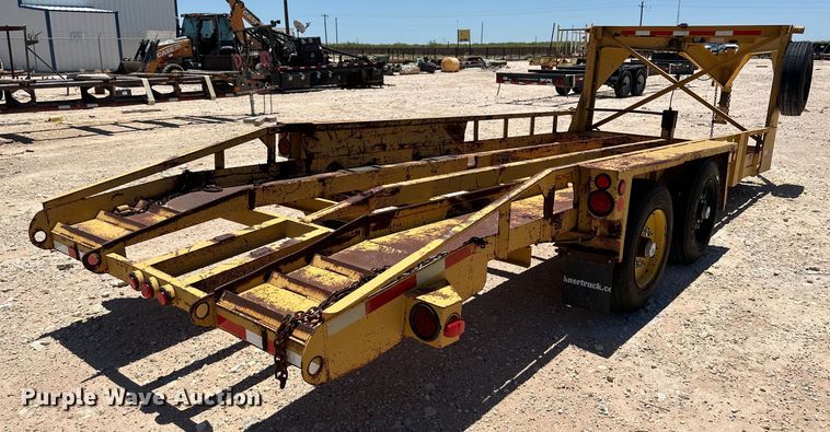 image for item DG4446 2009 Belshe BF9T equipment trailer