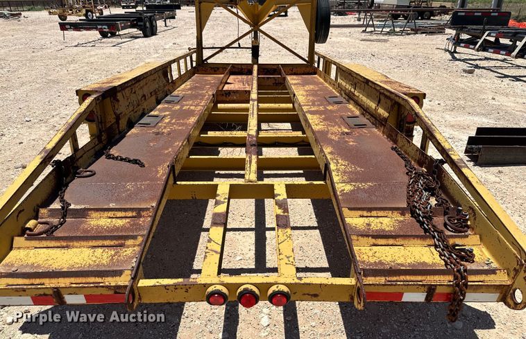 image for item DG4446 2009 Belshe BF9T equipment trailer