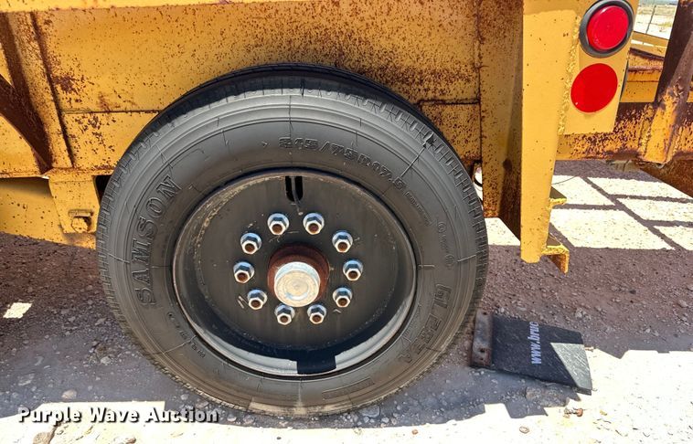 image for item DG4446 2009 Belshe BF9T equipment trailer