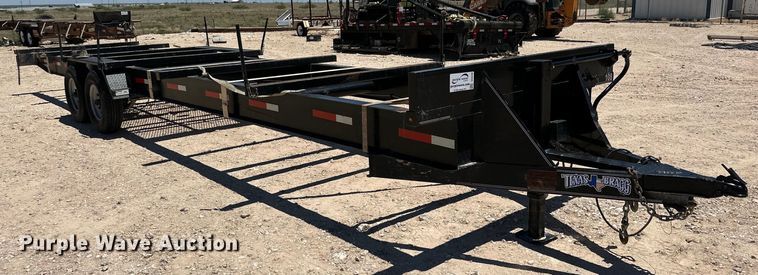 image for item DG4448 2019 Texas Bragg pipe trailer