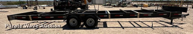 image for item DG4448 2019 Texas Bragg pipe trailer