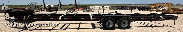 image for item DG4448 2019 Texas Bragg pipe trailer