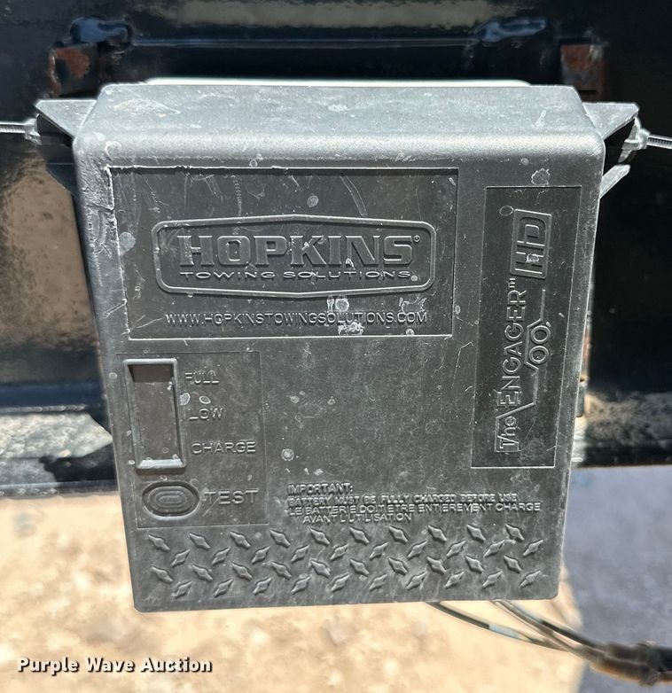 image for item DG4448 2019 Texas Bragg pipe trailer